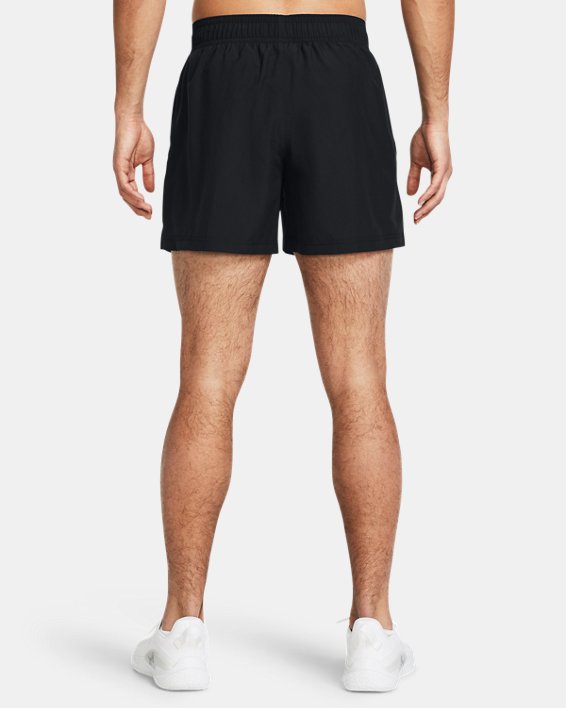 Men's UA Tech™ Woven 5" Shorts in Black image number 1